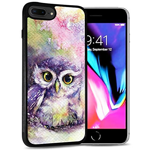 for iPhone 8  iPhone 7  iPhone SE 2  2020   Durable Protective Soft Back Case Phone Cover  HOT12318 Owl Paint