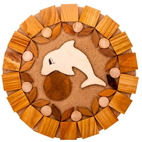 Heat Resistant Wood Trivet Protector for Hot Pad Pots - Carved Wooden Protectors Trivets for Table Mat Coaster for Dish Pans Heat Resistant Wood Trivet Protector for Hot Pad Pots - Carved Wooden Protectors Trivets for Table Mat Coaster for Dish Pans