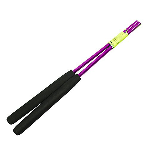 Juggle Dream Purple Coloured Aluminium Diabolo Handsticks