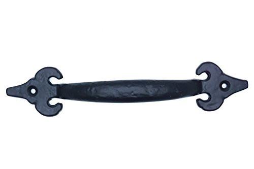 Wrought Iron Cabinet Handle Wth Rustic Look Vintage - Model 101 By Herman