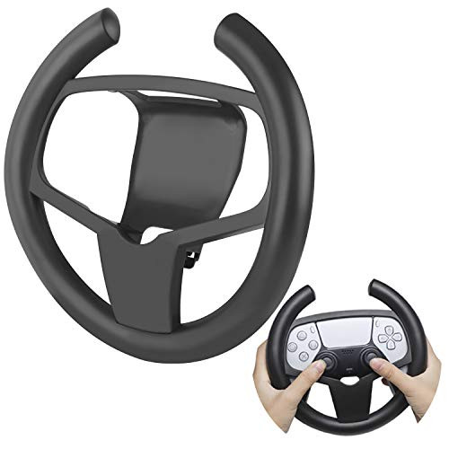 Gaming Racing Wheel Joypad Grip for PS5  Racing Steering Wheel Handle for Sony Playstation 5 PS5 Gamepad Controller