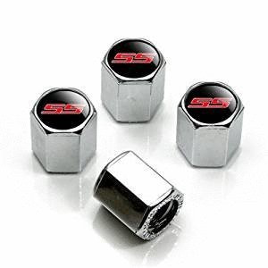 Auto Car Accessories Valve Caps Cover Camaro SS Logo Tire Stem Valve Caps
