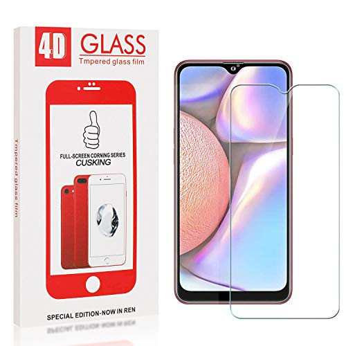 CUSKING Screen Protector for Galaxy A10S  9H Hardness Screen Protector for Samsung Galaxy A10S  Tempered Glass  Bubble Free  99.99% Clarity  1 Pack