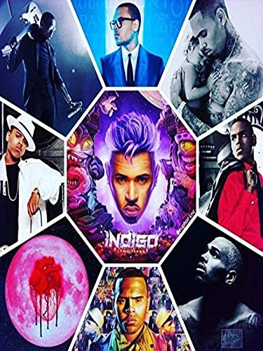 Chris Brown Indigo 12 x 16 inch poster Bhurma Collection