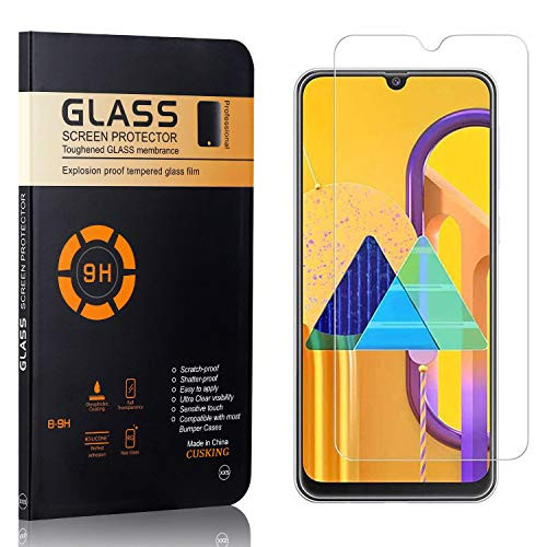 CUSKING Screen Protector for Galaxy M30S 9H Hardness Tempered Glass Screen Protector for Samsung Galaxy M30S Abrasion Resistance Anti Scratch 1 Pack CUSKING Screen Protector for Galaxy M30S 9H Hardness Tempered Glass Screen Protector for Samsung Galaxy M30S Abrasion Resistance Anti Scratch 1 Pack