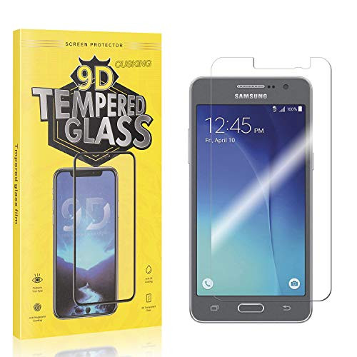 Screen Protector Compatible with Galaxy Grand Prime CUSKING Ultra Thin 9H Screen Protector for Samsung Galaxy Grand Prime Bubble Free 99.99% Clarity Tempered Glass 1 Pack Screen Protector Compatible with Galaxy Grand Prime CUSKING Ultra Thin 9H Screen Protector for Samsung Galaxy Grand Prime Bubble Free 99.99% Clarity Tempered Glass 1 Pack