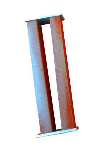 Ajax Scientific 2 Piece Alnico Bar Magnet Set  75mm Length x 15mm Width x 10mm Thick