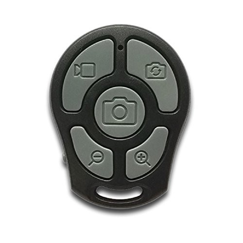 RockFoxOutlet 5-in-1 Universal Wireless Selfie Remote Shutter Self-Timer Remote Controller, Zoomable Focus Selfie Shutter Kit for iOS and Android Cellphone.