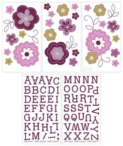NoJo Wall Decals  Pretty in Purple