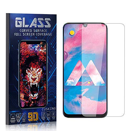 Screen Protector for Galaxy M30 CUSKING HD Crystal Clear Tempered Glass Screen Protector for Samsung Galaxy M30 Bubble Free 9H Hardness 1 Pack Screen Protector for Galaxy M30 CUSKING HD Crystal Clear Tempered Glass Screen Protector for Samsung Galaxy M30 Bubble Free 9H Hardness 1 Pack