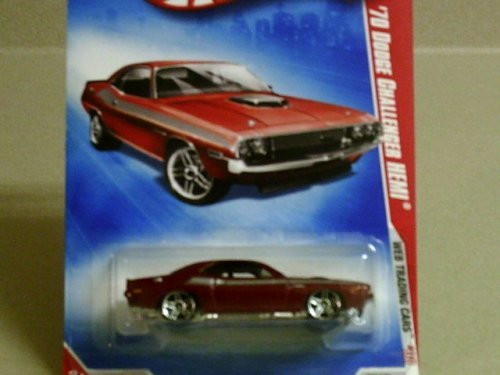 Hot Wheels 2008 Web Trading Cars Burgundy '70 Dodge Challenger HEMI w  PR5s  17 of 24  93 196