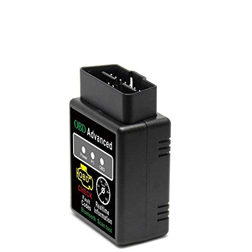 Friencity Bluetooth Car OBD ii 2 OBD2 Scanner Adapter, Vehicle Engine Code Reader for Car Diagnostic Scan Tool Check Engine Light, Compatible with Android & Windows Devices, NOT for iOS Devices