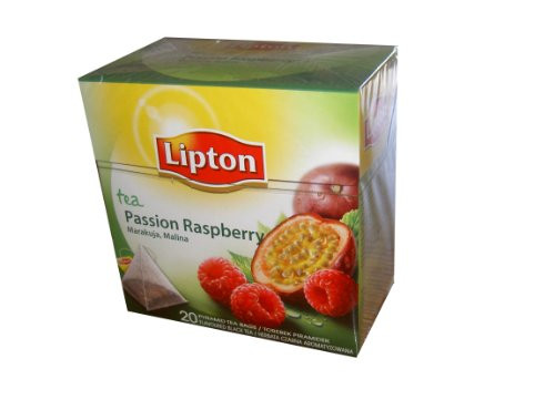 Lipton Black Tea Raspberry  and  Passionfruit 20 tea bags