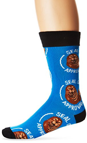 Socksmith Seal Of Approval Blue One Size
