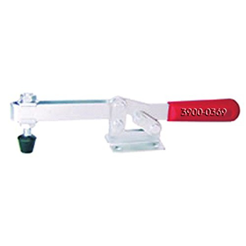 HHIP 3900-0369 Horizontal Long U-Bar Flanged Base Toggle Clamp 500 lb. Capacity