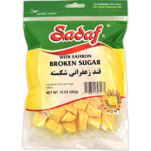 Sadaf Sugar Broken  Saffron
