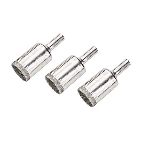 Utoolmart 20mm Diamond Drill Bit Hole Saw for Tile Glass Marble Granite Fiberglass Ceramic Tool 3pcs