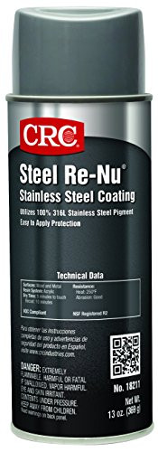 CRC Steel Re-Nu Stainless Steel Coating  13 Wt Oz  18211