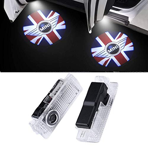 LED Car Door Light Projector Courtesy LED Welcome Lights Ghost Shadow Light Logo Compatible with MINI Accessories