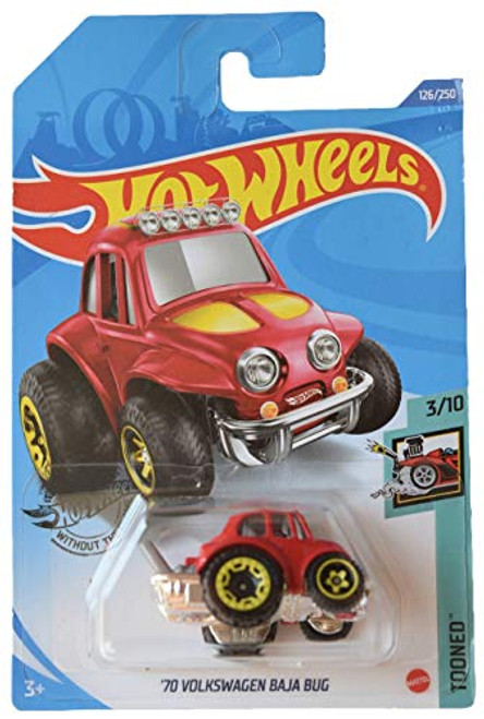 Mattel Hot Wheels '70 Volkswagen Baja Bug 126 250 red Mattel Hot Wheels '70 Volkswagen Baja Bug 126 250 red
