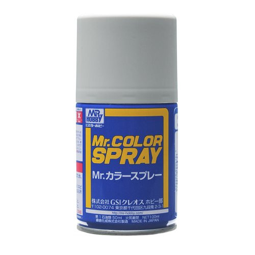 GSI Creos Mr. Color Spray Semi Gloss 100ml  "Mitsubishi" IJN Gray