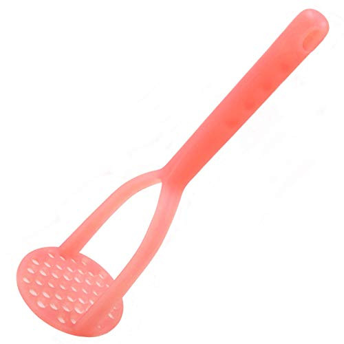FLYINGSEA Potato Masher Nylon Potato Masher Safe For Non-Stick Cookware. Cooking and Kitchen Gadget.  orange
