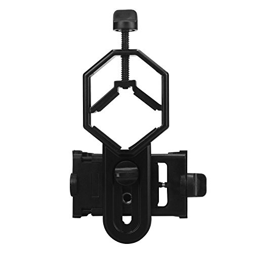 Cellphone Adapter Mount, Spotting Scope Cellphone Adapter Mount for Rifle Scope, Camera, Digiscoping Binocular, Telescope, Microscope, Monocular
