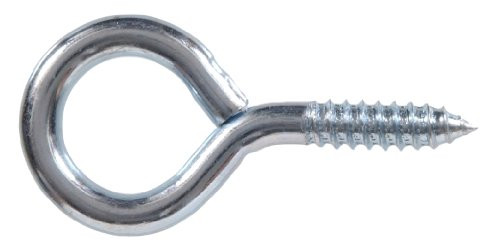 The Hillman Group 851692 .080 x 5 8-Inch Zinc-Plated Small Eye Screw Eye