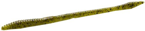 Zoom Trick Worm-Pack of 20  Water Purple Glitter  6.75-Inch