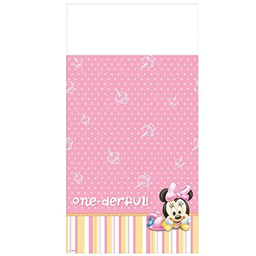 Minnie Mouse 1st Birthday Table Cover