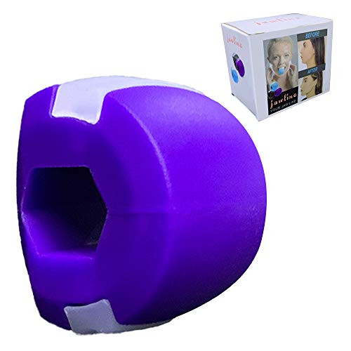 Jaw Exerciser Toning Jawline Exerciser Face and Neck Exerciser - Double Chin Reducer Face Slimmer Mouth Exerciser Slim and Tone Your Face - Helps Reduce Stress and Cravings Facial Exerciser Purple Jaw Exerciser Toning Jawline Exerciser Face and Neck Exerciser - Double Chin Reducer Face Slimmer Mouth Exerciser Slim and Tone Your Face - Helps Reduce Stress and Cravings Facial Exerciser Purple