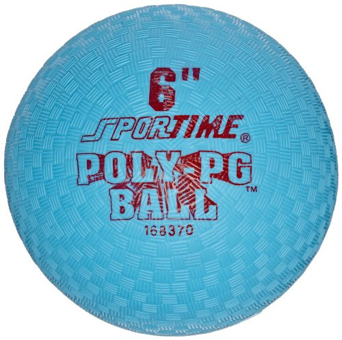 Sportime Poly Playground Ball - 6 inch - Blue