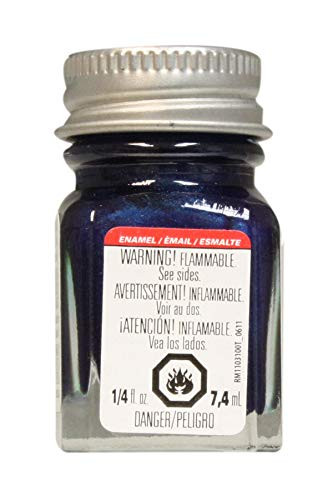 Testor'S 1109tt 1 4 Oz Arctic Blue Metallic Enamel Hobby Paint