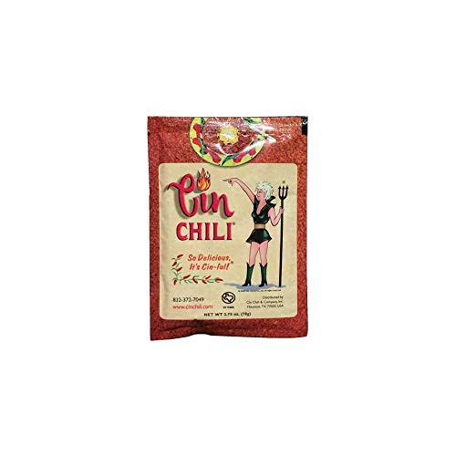 Cin Chili Mix Deliciously Cin-ful Seasoning Sauce for Cooking or Baking - Award Winning