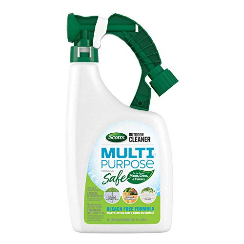 Scotts Outdoor Cleaner Multi Purpose Formula  Ready-to-Spray  Bleach-Free  Use on Decks  Siding  Stone and Patio Furniture  32 oz.