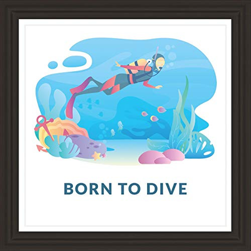 Gifts for Scuba Divers 7x7" Tile Artwork Ideal for Diver Diving Themed Gifts Present for Ocean Lovers Scuba Gift Scuba Diving Decor Gifts for Scuba Divers 7x7" Tile Artwork Ideal for Diver Diving Themed Gifts Present for Ocean Lovers Scuba Gift Scuba Diving Decor