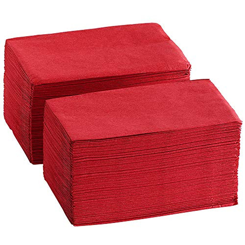 Perfectware - PW-2 Ply Dinner Napkin Red- 125 2 Ply Red Dinner Napkins - Pack of 125ct Perfectware - PW-2 Ply Dinner Napkin Red- 125 2 Ply Red Dinner Napkins - Pack of 125ct