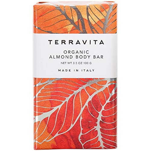 European Soaps 88612AL Terravita Organic Body Bar - Almond