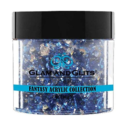 Glam Glits Acrylic Powder  Blue Smoke 516