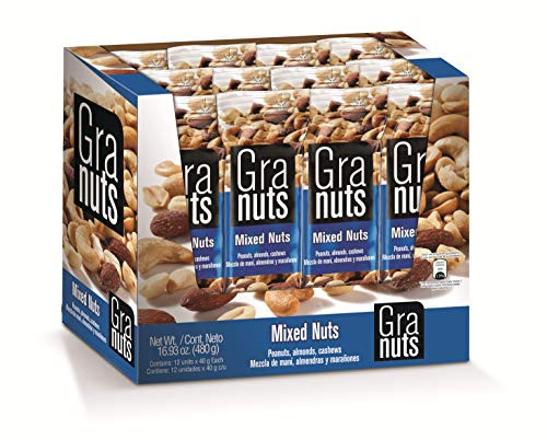 GRANUTS PEANUTS  CORN  MIXES 12 DISPLAYS  Mixed Nuts