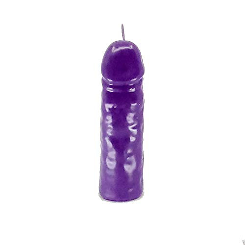 Purple Male member genital Figure Image Candle for Control  Command  Power  Domination  Influence  Ritual Magic  Vela de miembro Masculino para dominar