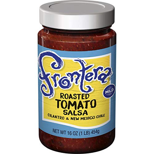 FRONTERA Gourmet Mexican Roasted Tomato Salsa  Mild  Keto Friendly  16 oz.