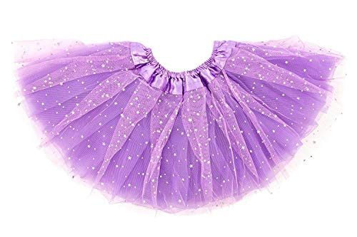 Little Girls Tutu 3 Layered Dance Dress Up Tulle Ballet Tutu Skirt Costume Tutu Skirt Light Purple Little Girls Tutu 3 Layered Dance Dress Up Tulle Ballet Tutu Skirt Costume Tutu Skirt Light Purple
