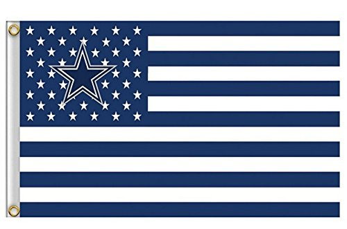 Five Star Flags New Dallas Cowboys Flag, Exclusive NFL Merchandise for Indoor/ Outdoor Use, 100% Polyester, 3 x 5 Ft Five Star Flags New Dallas Cowboys Flag, Exclusive NFL Merchandise for Indoor/ Outdoor Use, 100% Polyester, 3 x 5 Ft