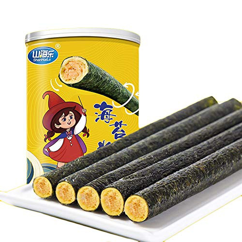 Roasted Seaweed Roll Natural Seaweed Crisps Snack Rich in Vitamins and Iodine Keto Vegan Gluten Free Healthy Snack for Kids and Adults Meat Floss Flavor Salty and Sweet 100 Roasted Seaweed Roll Natural Seaweed Crisps Snack Rich in Vitamins and Iodine Keto Vegan Gluten Free Healthy Snack for Kids and Adults Meat Floss Flavor Salty and Sweet 100
