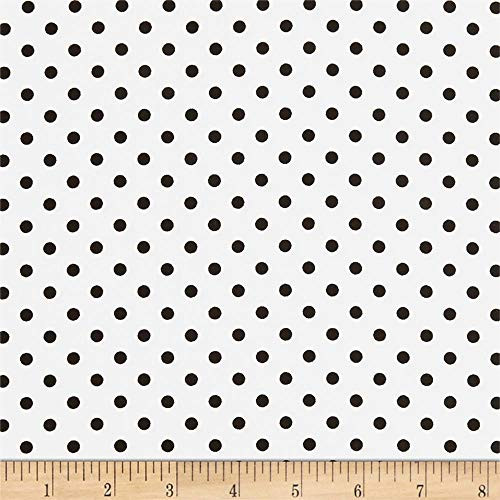 Michael Miller Dumb Dot Dalmatian Dalmation  Fabric by the Yard