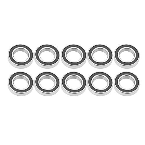 Deep Groove Bearing - 10pcs 6801-2RS Rubber Sealed Miniature Deep Groove Ball Bearings  12mm21mm5mm Deep Groove Bearing - 10pcs 6801-2RS Rubber Sealed Miniature Deep Groove Ball Bearings  12mm21mm5mm