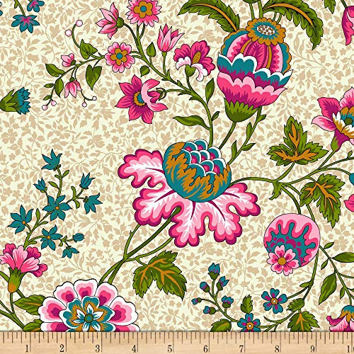 Michael Miller Provencial Provencial Garden Pink Quilt Fabric By The Yard