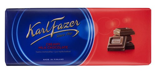 Karl Fazer Blue Creamy Milk Chocolate Bar