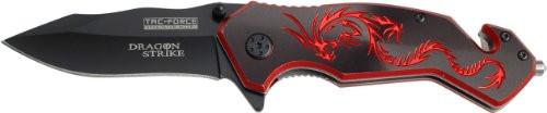 TAC FORCE TF-759BR TACTICAL ASSISTED OPENING FOLDING KNIFE 4.5" CLOSED